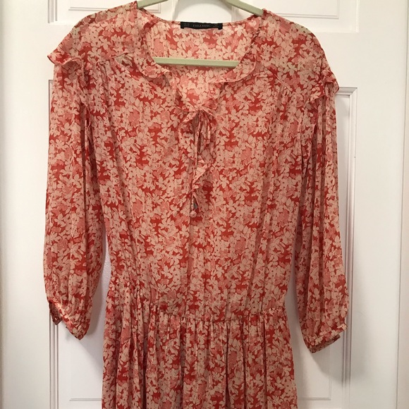 ZARA Flowery Dress - Picture 2 of 5
